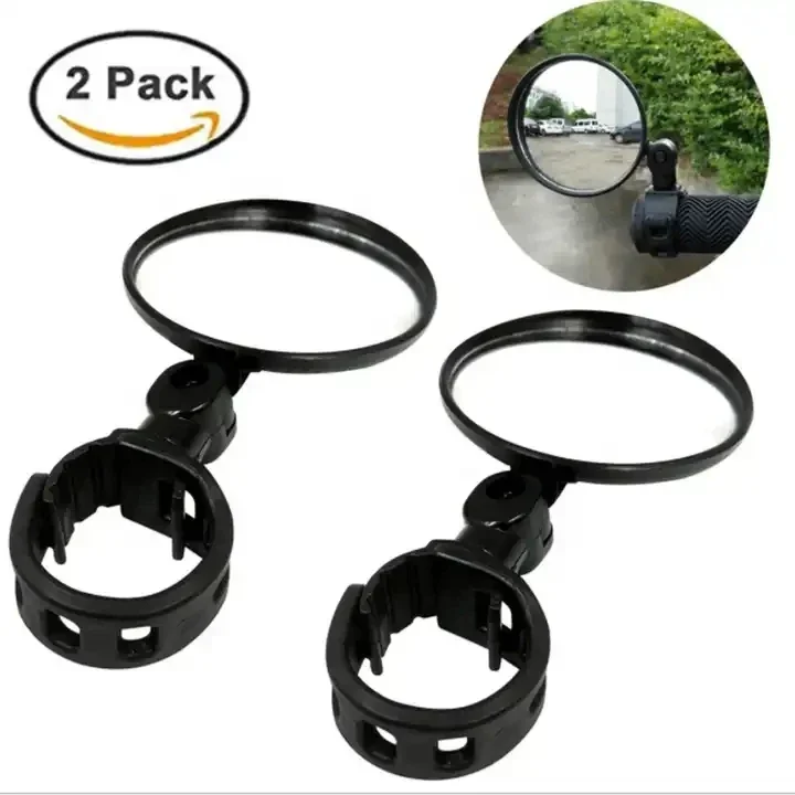 

1Pairs Cycling Bike Bicycle Handlebar Flexible Safe 360 Degrees Rearview Rear for Motorcycle MTB Road Bike Accessories