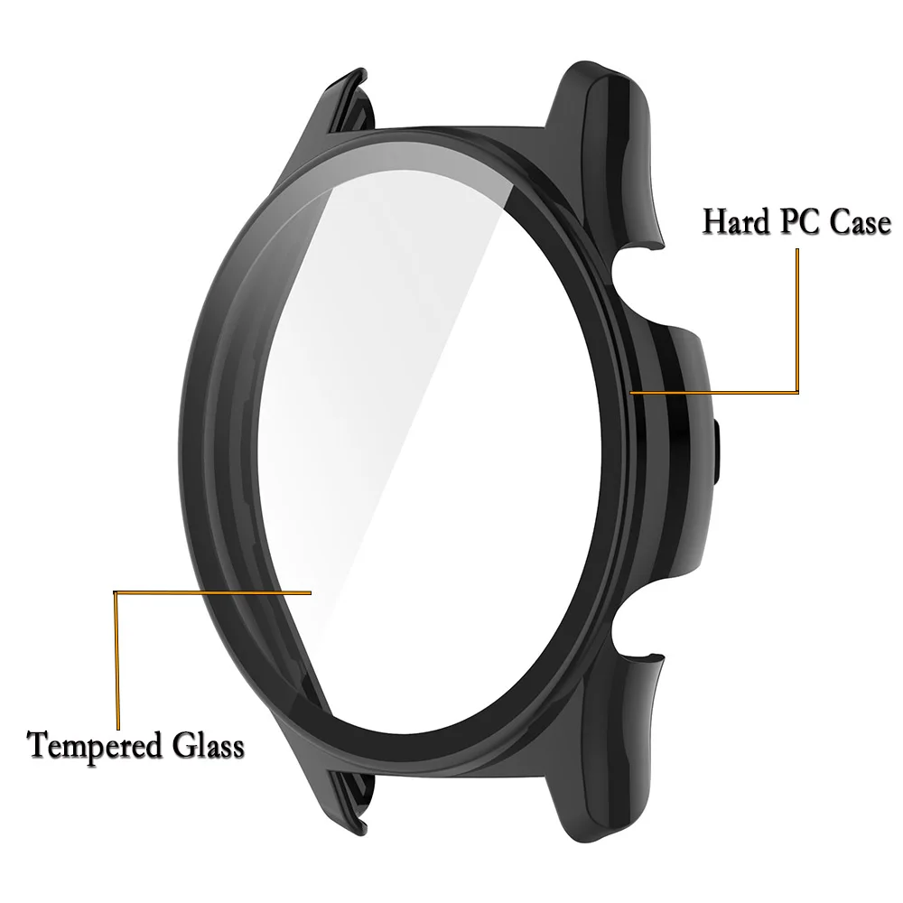 สำหรับนาฬิกา Honor เคส GS4กันกระแทกแบบเต็มหน้าจอ PC เคสแข็งกระจกเทมเปอร์คุณภาพสูง