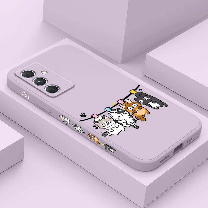 

Air Cat Case For Samsung Galaxy A16 A06 A54 A34 A24 A14 A05 A04 A73 A53 A33 A23 A13 A03 A72 A52 A52S A32 A22 A12 A71 A51 4G 5G