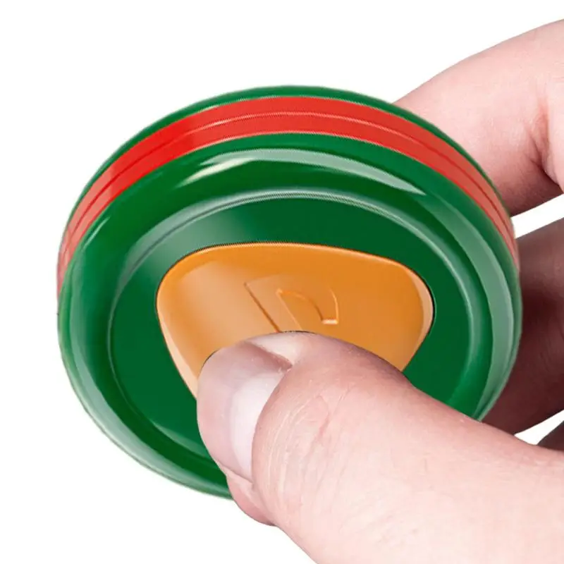 Neuheit magnetisches Zappeln Spielzeug Finger Münze Kreisel Spinner Stress abbau Spielzeug für Kinder Erwachsene Finger Übung Stress abbau Spielzeug