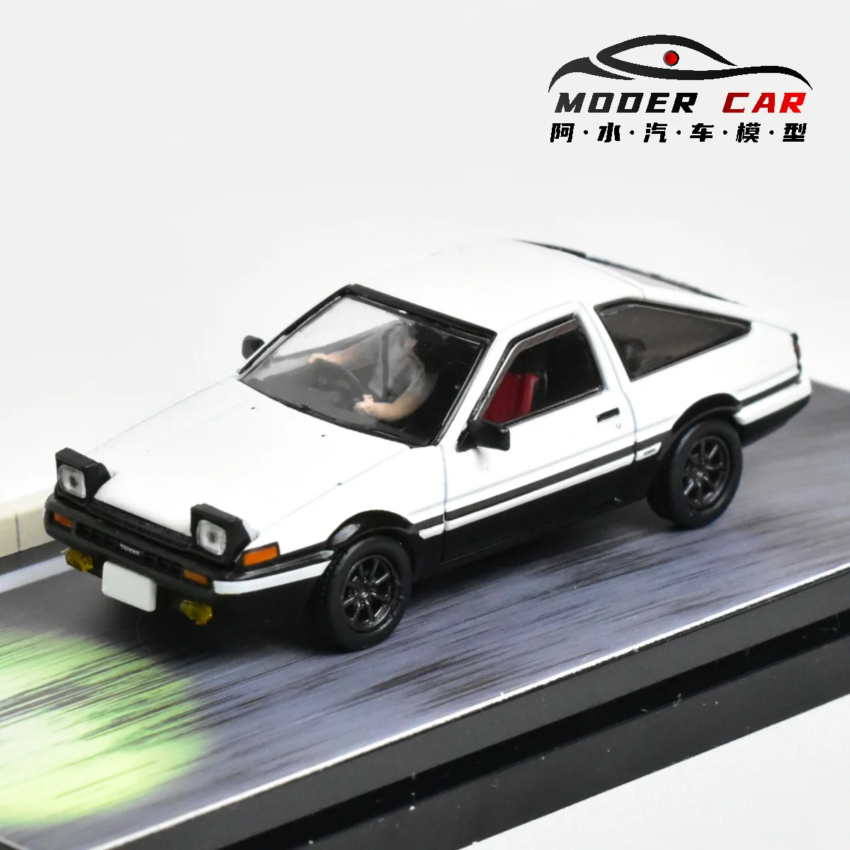 Hobby Japan 1:64 AE86 Initial D Diecast Model Car