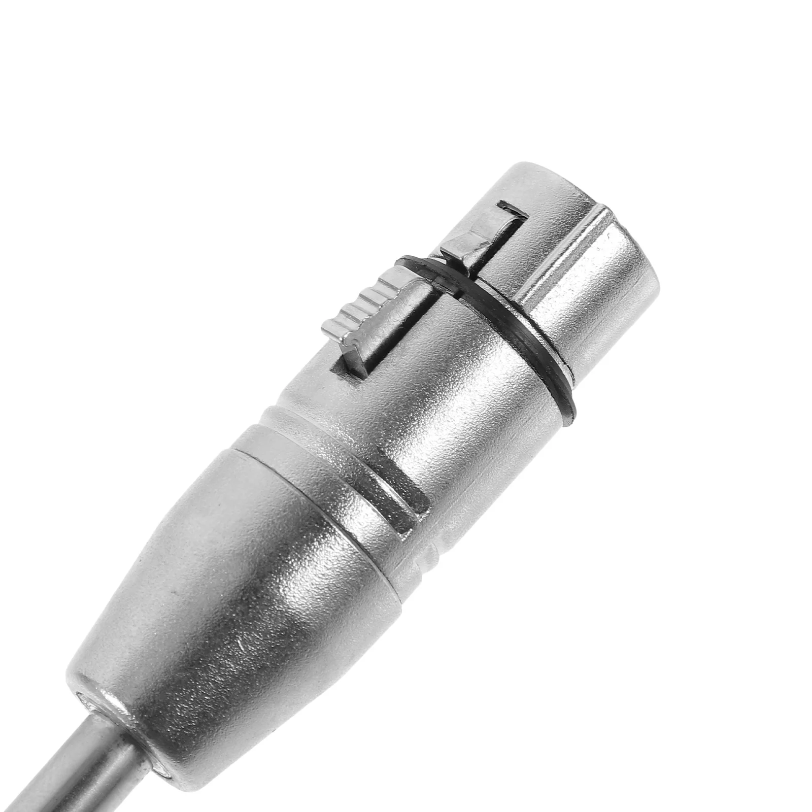 

2Pcs Xlr to 6.35mm Audio Adapter Zinc Alloy Microphone Connector for Audio Devices and Equipment Xlr to 1/4 Adapter