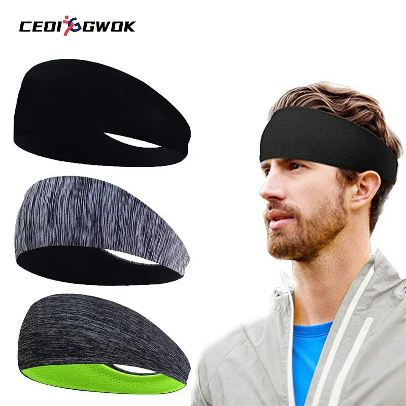 CEOI GWOK Quick-drying Running Sport Fitness Headband for Men Provides Support and Comfort Braces