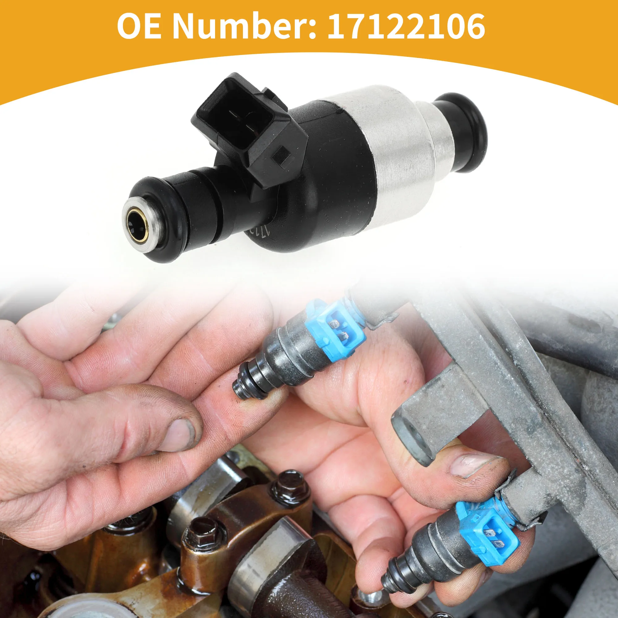 

Топливная форсунка UXCELL No 17122106 для Chevrolet S10 1999-2000, 1 шт., черный