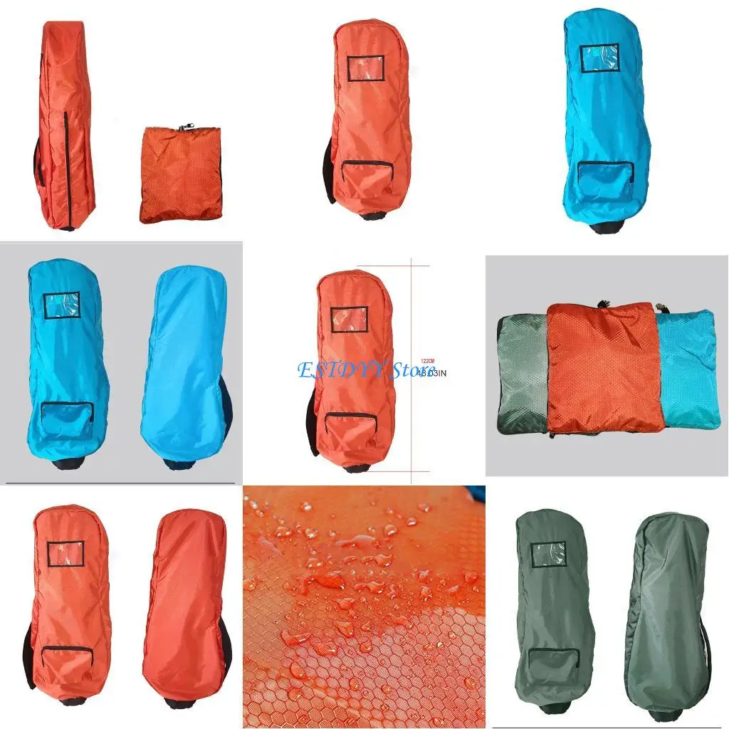 

G6DE Portable Golf Ball Storage Bag Golf Clubs Pack Waterproof Travel Cover Durable Large Capacity Single and Shoulder Bag