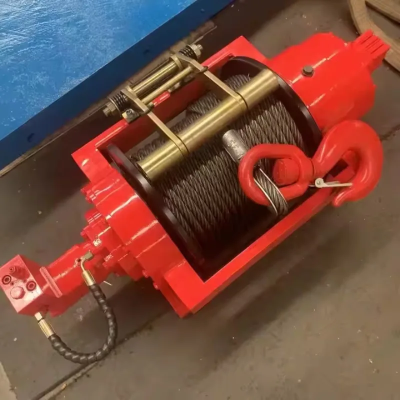 Multi-Spec Hydraulic Steel Wire Rope Recovery Winch 3–50 Ton / 15000–33000Lbs, Stable Unit for Trailer Tow Truck Roadside Vehicl