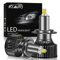 Bombillas Led para faros delanteros de coche H1 H7 H8 H11 60000LM luces HB3 9005 HB4 9006 Hir2 9012 Turbo Bi Led para lente de proyector lámpara antiniebla automática