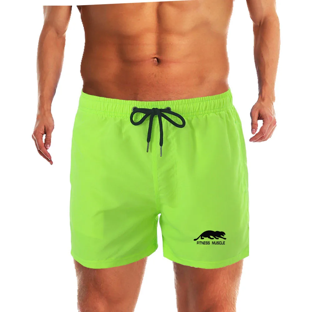 Mens Sexy Swimsuit Shorts Swimwear Men Briefs Swimming Quick Dry Beach Shorts Swim Trunks Sports Surf Board Shorts With Lining