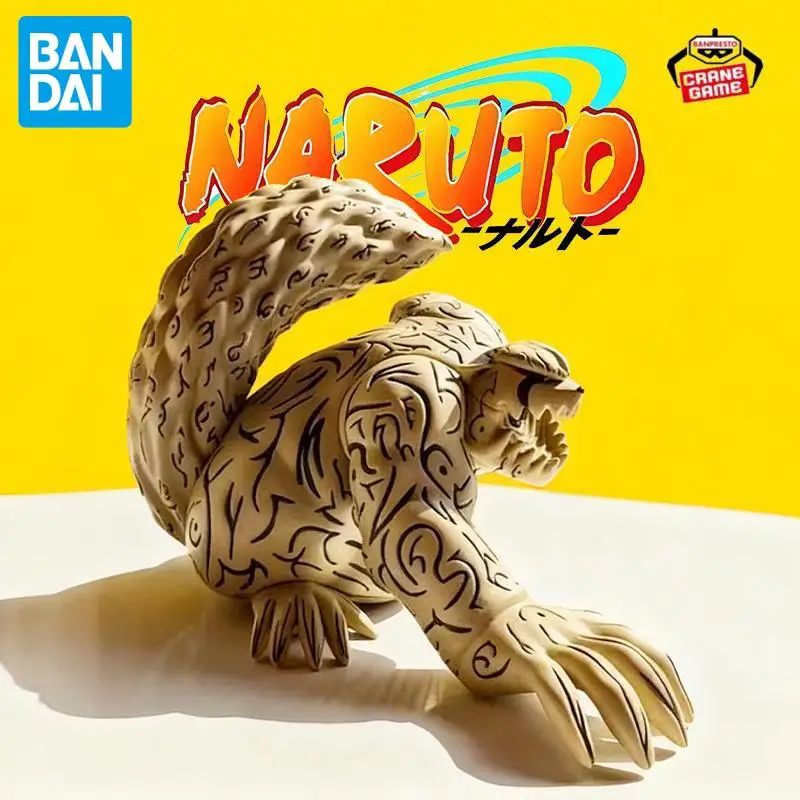 In Voorraad Bandai Originele Naruto Gaara Shukaku Anime Figuren Action Model Cartoon Poppen Desktop Speelgoed Pvc Ornamenten Festival Geschenken