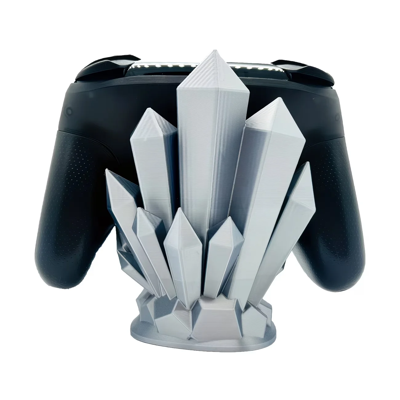 Gamepad Crystal Holder Compatible with PS5, PS4, Switch And Xbox Gamepads, TV And Tabletop Decoration Gaming Additions