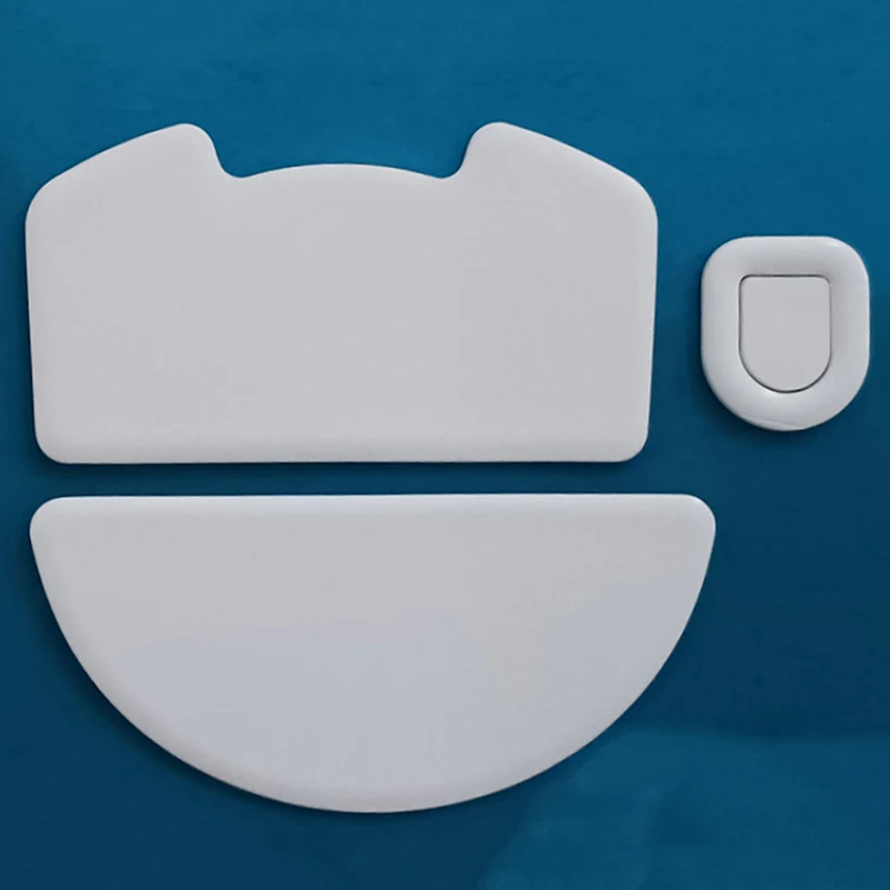 1Set For Razer VIPER V3 PRO Mouse Skates Brake Control Speed Silencer Mouse Feet ICE Version Mice Glides PTFE Feet Stickers