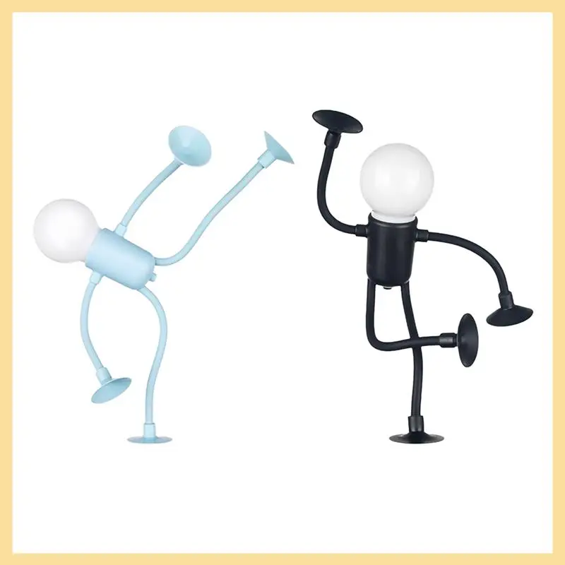 

GOOD-Changeable Shape Funny Sportsman Night Light,DIY Shape Night Lights For Adults Room,For Bedroom Decorations