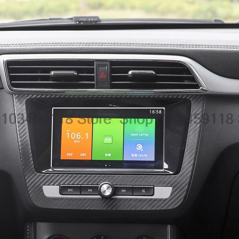 

Защитная пленка для экрана из закаленного стекла для MG ZS 2018-2020, 8 дюймов, для автомобильной GPS-навигации, центрального управления, наклейка для интерьера автомобиля