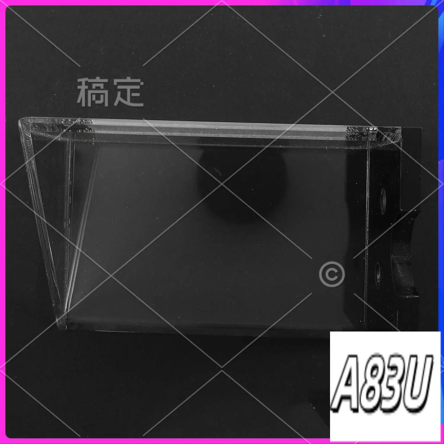 

U8-1PC Настольная игра Покер Казино Блэкджек Акриловый держатель для дискурса Лоток Игральные карты