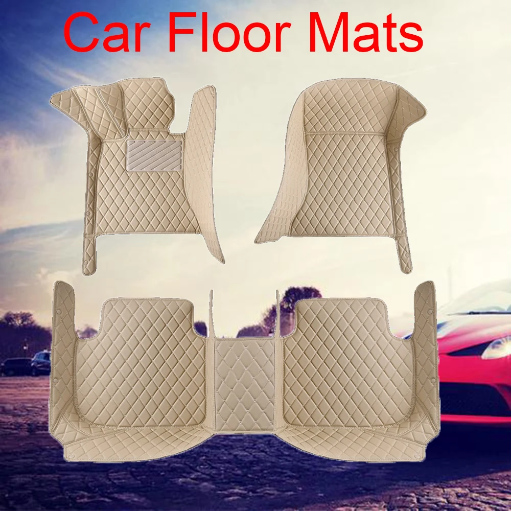 3 PCS Full Coverage Car Floor Mats for BMW 7 Series E38 E65 E66 2001-2008 I7 2023 2024 Car Accessories Holiday Gift view 5
