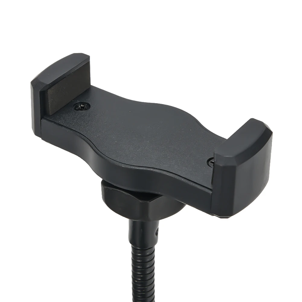 1pcs Microphone Stand Tray Microphone Stand Tray Adjustable Clamp With Phone Holder For Live Tripod Bracket Parts
