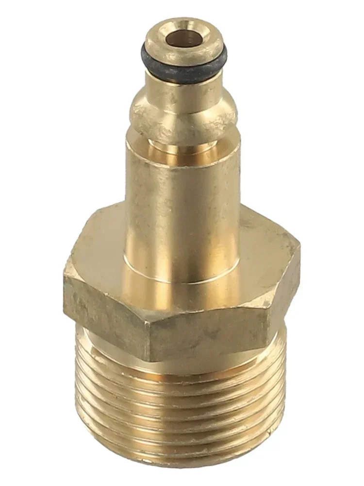 Brand New High Quality Practical Adapter Hose Solid Brass Convert Tool For M22 Thread Male High Pressure Washer Pipe