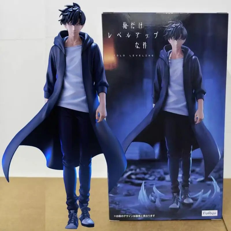 

Подлинная фигурка Furyu Solo Leveling Trio-Try-It Sung Jin Woo, оригинал в наличии, аниме-фигурка, модель, коллекционная фигурка, игрушки, подарок