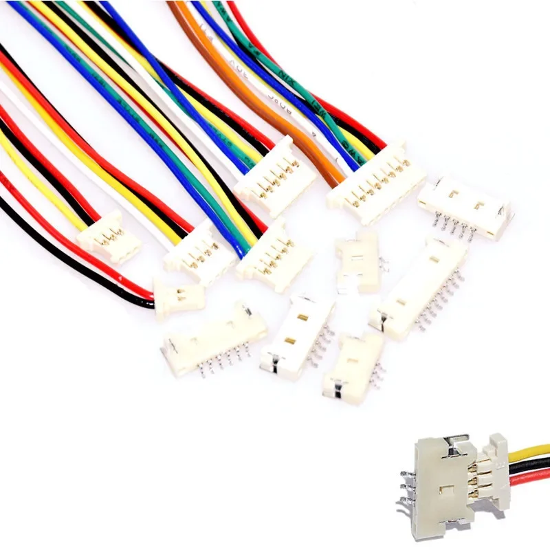10PCS 51146 1.25mm Ultracienki przewód zaciskowy 15cm A1254 MOLEX SMD Pozioma obudowa Uchwyt LCD Złącze 2p 3p 4p 5p 6p MX1.25 — zdjęcie 6
