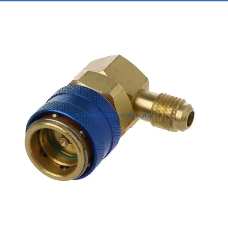 

P9FD Refrigerants Coolant Adjustable Quick Coupler H/L R134A High/Low Adapter Quick Coupling Conditioner Manifold Gauges Set