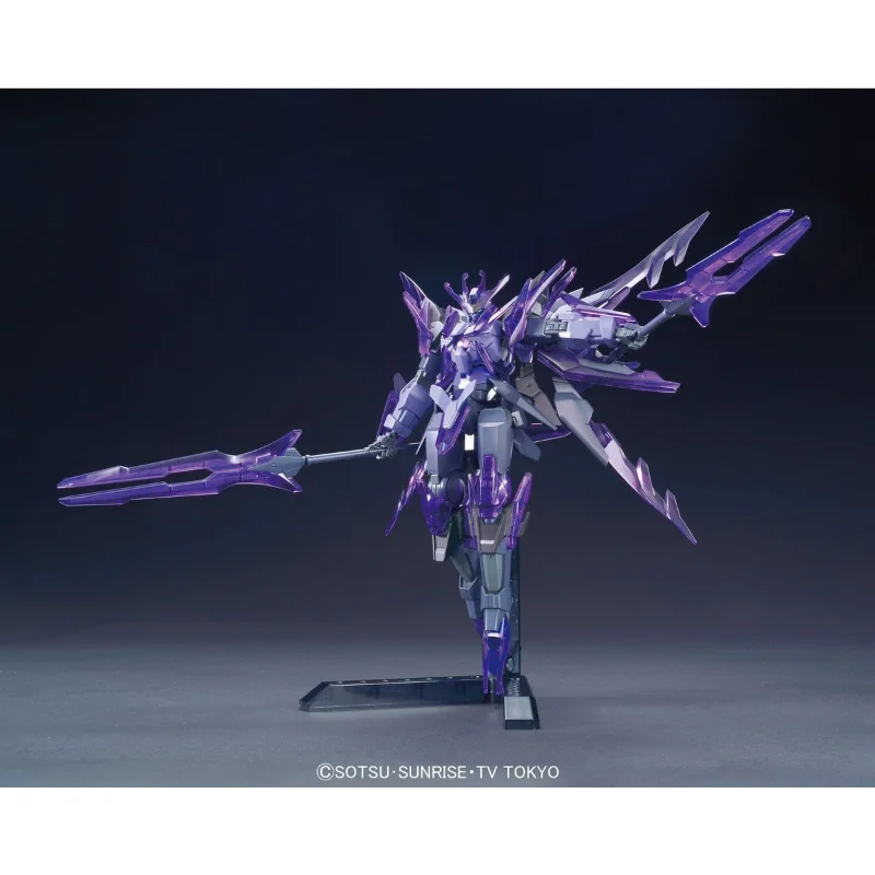 Bandai Original 1/144 HGBF Transient Gundam Glacier Action Figure Assembly Model Kit Collectible Gifts