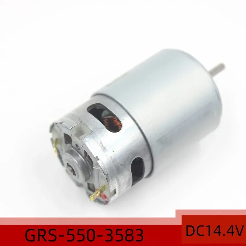 All-copper Wire Miniature Low-speed Torque Motor 550-3583 Rolling Floral Axis DC14.4v7350 High-torque Motor Parts.