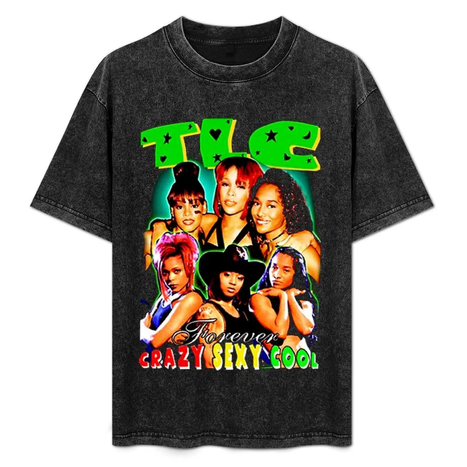 

TLC Forever Crazy Sexy Cool, TLC Gift For Fans, Gift T-Shirt Basic All Season Solid T-Shirt