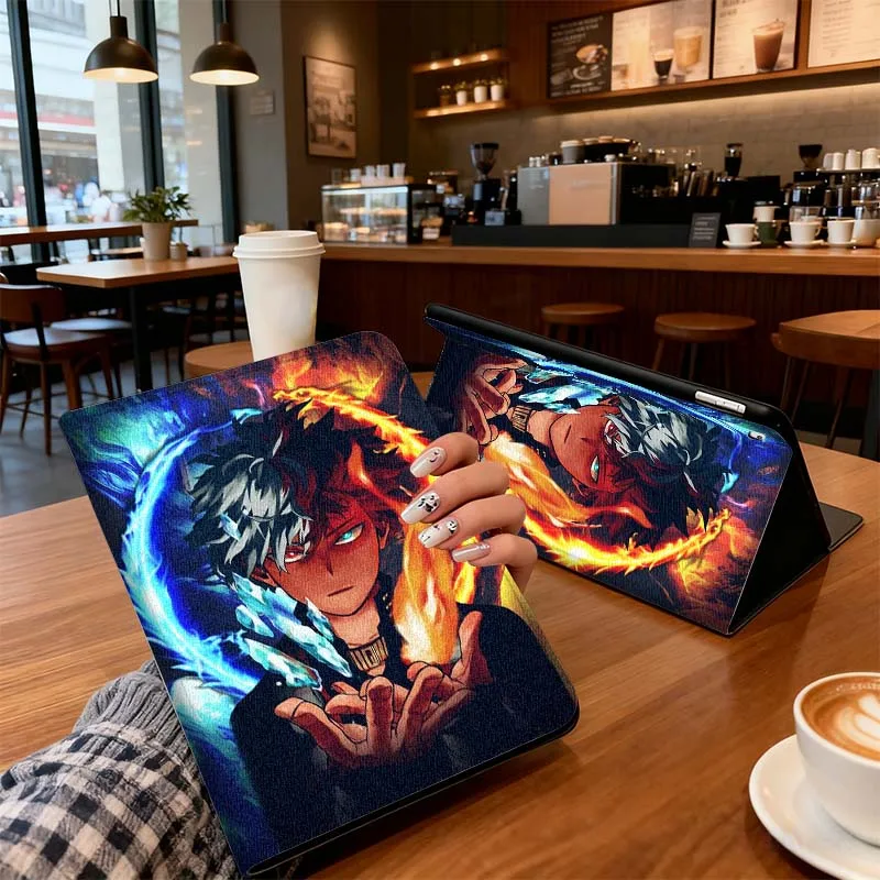حافظة تابلت My Hero Academia Anime لجهاز iPad Pro Air Mini 1 2 3 4 5 6 7th 8th 9th 10th 11th 10.2 9.7 10.5 10.9 11 12.9 13 بوصة