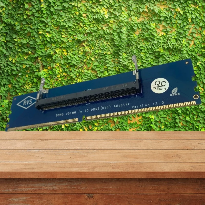 

Laptop SO DDR5 RAM To Desktop DDR5 U-DIMM Adapter DDR5 Memory Card Converter DDR 5 Laptop To Desktop SO-DIMM To PC DIMM Riser