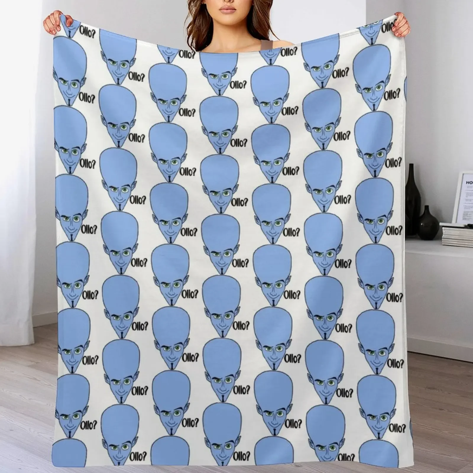 

Megamind Throw Blanket Luxury Thicken for babies Blankets