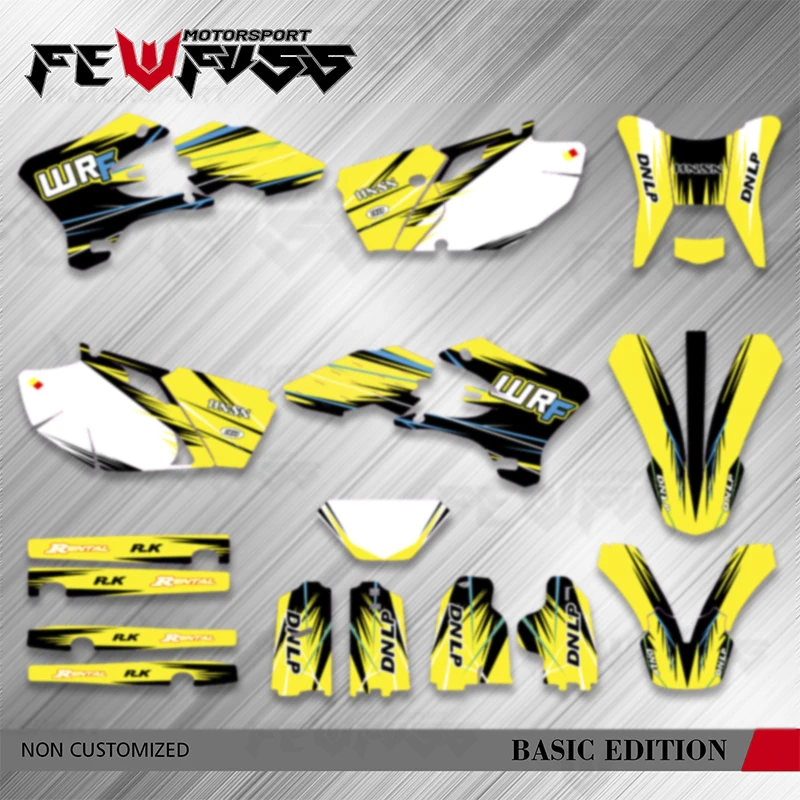 

Fewfuss For YAMAHA WR250F WR450F WRF 250 450 2003 2004 2005 2006 Graphics Decals Stickers Motorcycle Background Custom