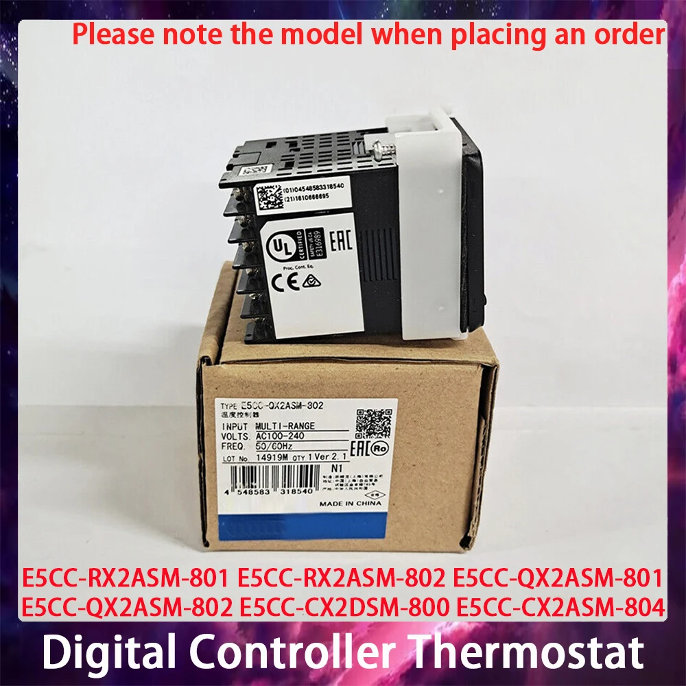 E5CC-RX2ASM-801 E5CC-RX2ASM-802 E5CC-QX2ASM-801 E5CC-QX2ASM-802 E5CC-CX2DSM-800 E5CC-CX2ASM-804 Digital Controlador Do Termostato