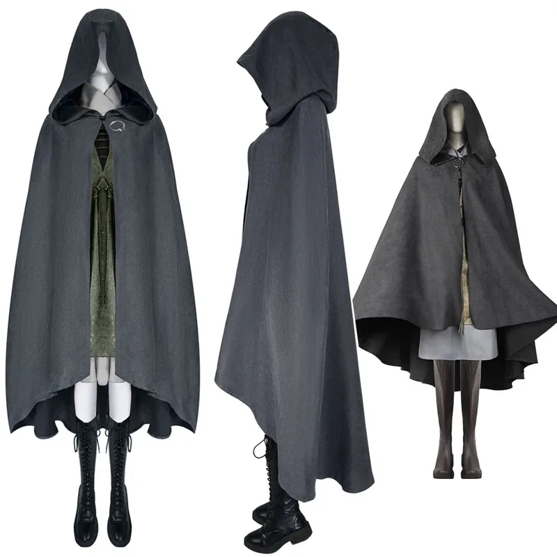 لعبة رحلة Begaining تأثيري حلي أنيمي البدلة الساحرة ميلينا رداء أسود الزي الكامل هالوين كرنفال Costumesx,5;d'2.y;8 #2