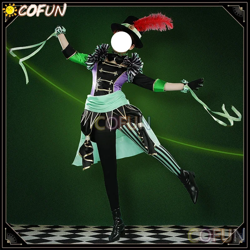 COFUN [Customized] Game Twisted-Wonderland Lilia Cosplay Costume Halloween Outfits Women Clothing Gorgeous Hat Set