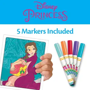 Crayola Wonder Disney Princess Seiten für kostenlose Farbe, Geschenk für Kinder, Alter 3, 4, 5, 6 8 Hauptverkäufe von Crayola -Wachskreide - №8