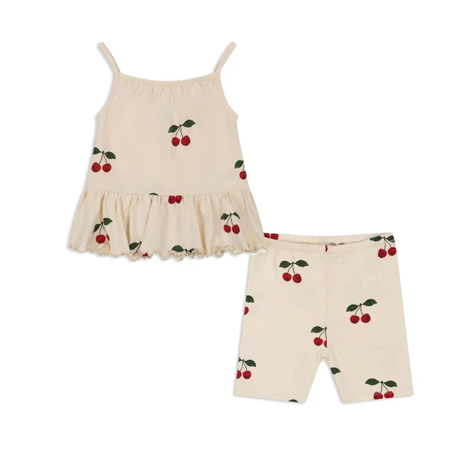 Ensemble de vêtements d'été pour bébés filles, top et ensemble astronomique pour enfants, tout-petits, ensembles de vêtements d'été mignons, KS, 2024