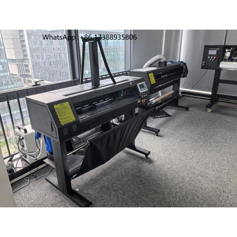 UV 3D Sign Printing & Cutting Solution No Black Border 50w  Cutting Custom Logos on Hats Socks T-Shirts CCD Cutting