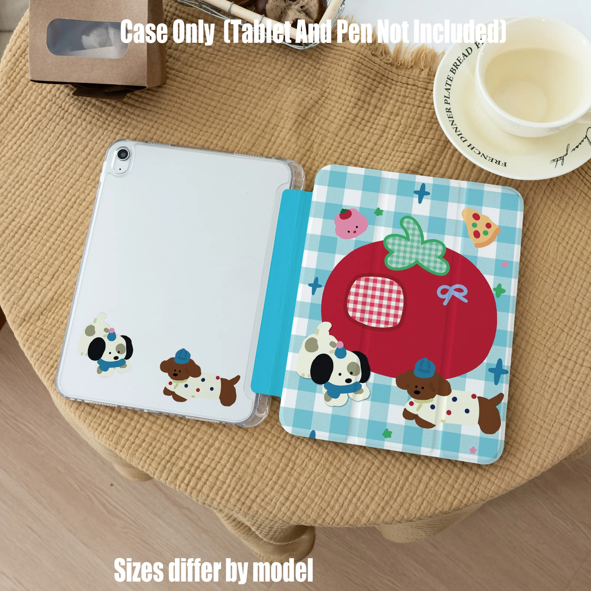 

Стильный чехол для Apple iPad 10.9, 10.2 дюйма, Air7 Pro 11, Mini, мягкий чехол с полной защитой и элегантными цветами, подходит для всех моделей iPad