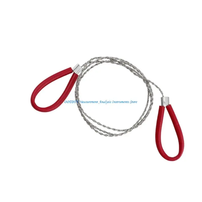 367D Reinforced 4 Strand Handheld Cable Handsaw Lightweight Tool for Crafting Camping