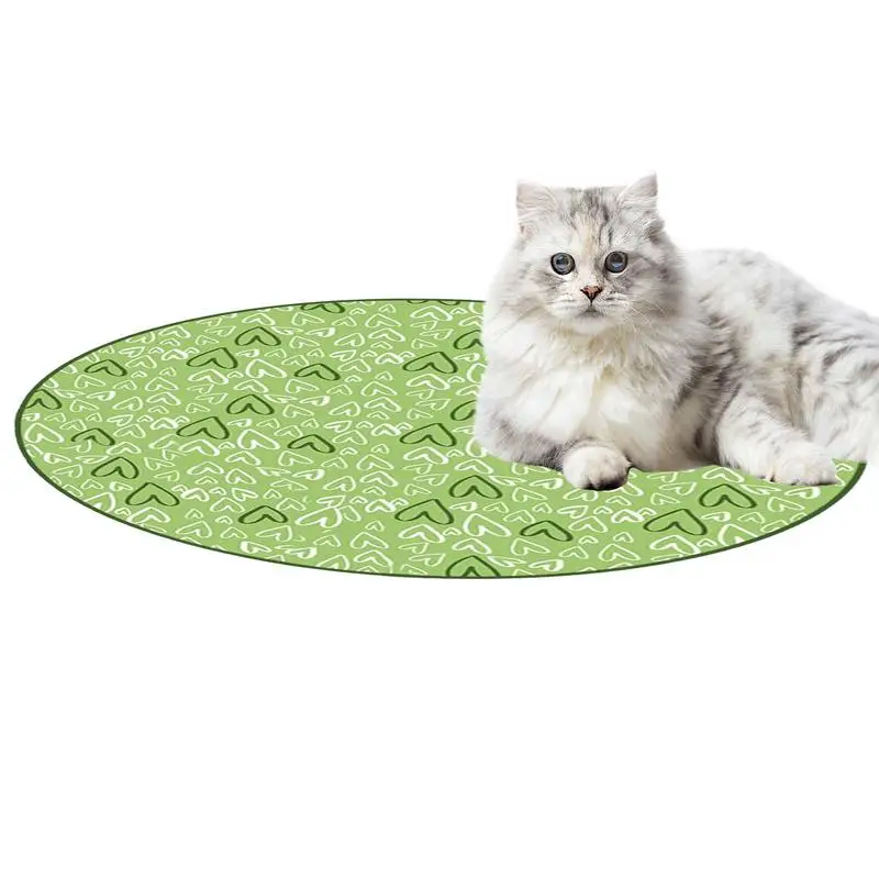 Cat Ball Hunting Exercise Mat Simulate Cat Interactive Hunting Toy Indoor Cat Exercise Mat Boredom Relief Cat Toy For Kittens