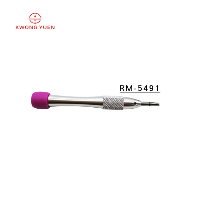 

KWONG YUEN Triangular Screwdriver Suitable For RLX Labor S Movement 5491 Automatic Hammer Bearing Opening Tool