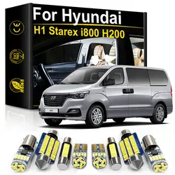 Dla Hyundai H1 Starex H100 H200 I800 1997 2000 2008 2010 2012 2017 2018 2019 2020 2021 akcesoria LED do wnętrza samochodu światła Canbus