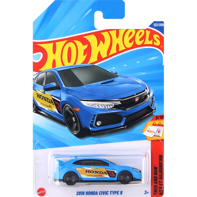 Hot Wheels 2025-N حافظة سيارات مصنوعة من خليط معدني، 1:64 دييكاست نموذج المركبات، بورش 911 فورد جي تي بي ام دبليو هوندا القطط لاكي، ألعاب أطفال للأطفال #3