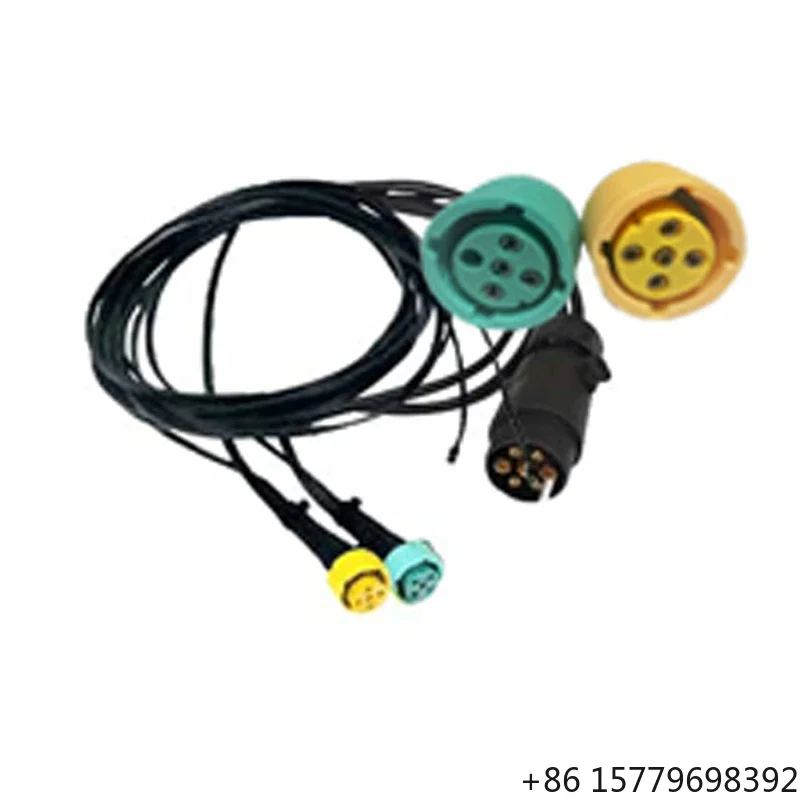 

12V Trailer Wiring Harness with 5p 7p 8p Bayonet Plug Complete Electrical Kit