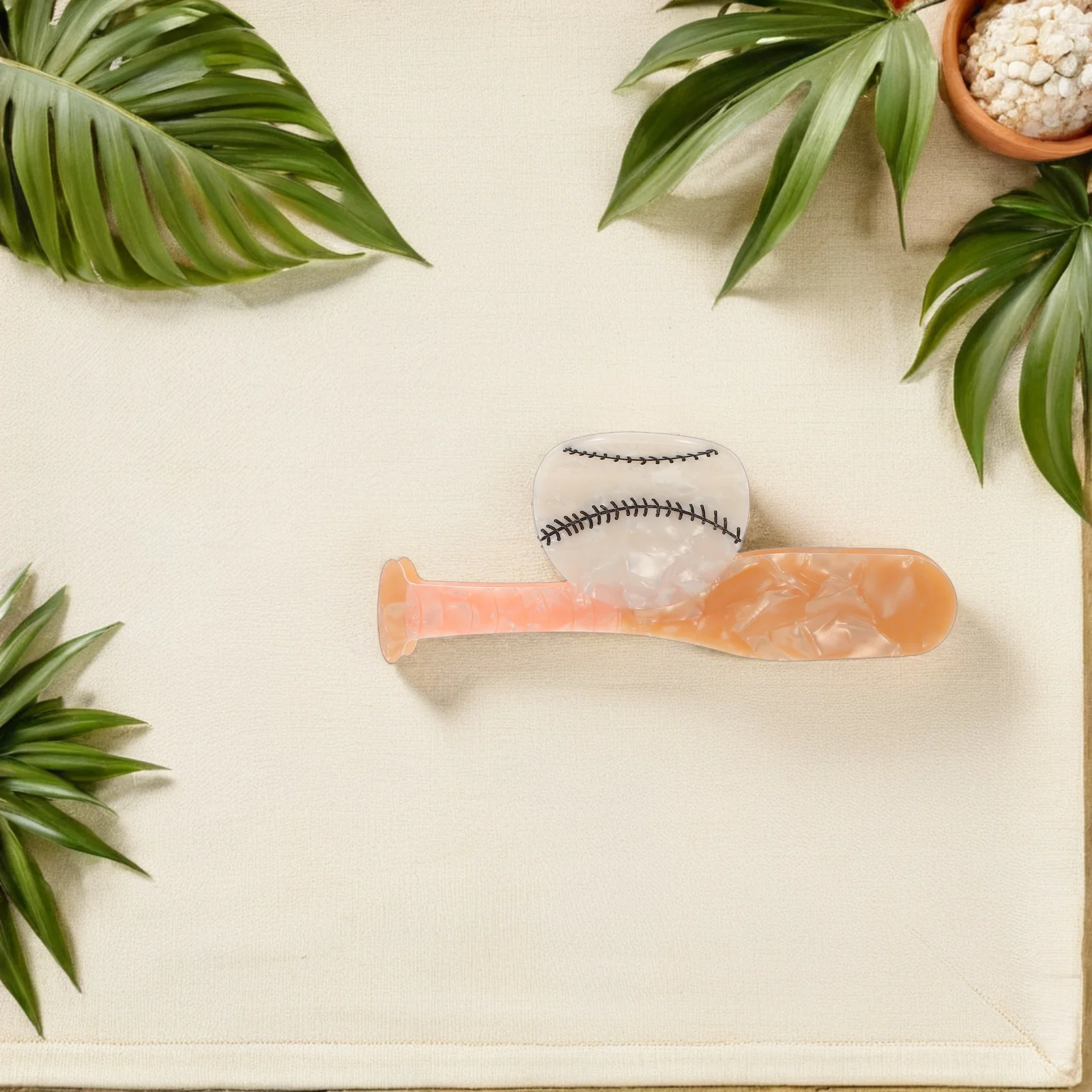 

Спортивная бейсбольная заколка для волос, толстые вьющиеся волосы, заколка для волос, ацетатные зажимы, нескользящие держатели для женщин и девочек, повседневное использование