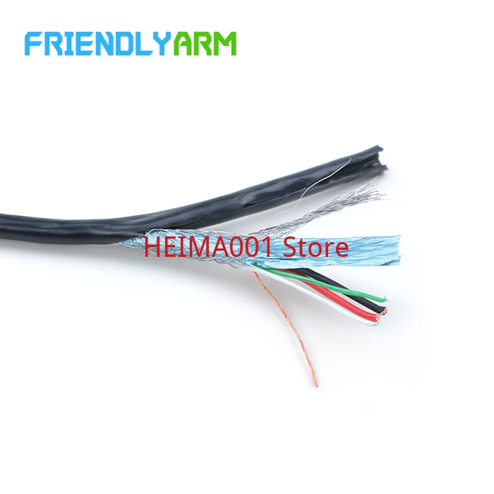 Alta Corrente Cabo MicroUSB, Cabo USB, Adequado para NanoPi