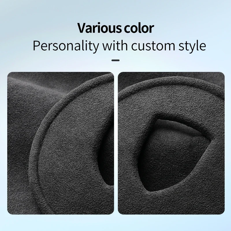 Italy Alcan tara Suede Car Steering Wheel Center Sticker For Porsche Cayenne Macan Panamera Macan 718 911 Modified Emblem Decor