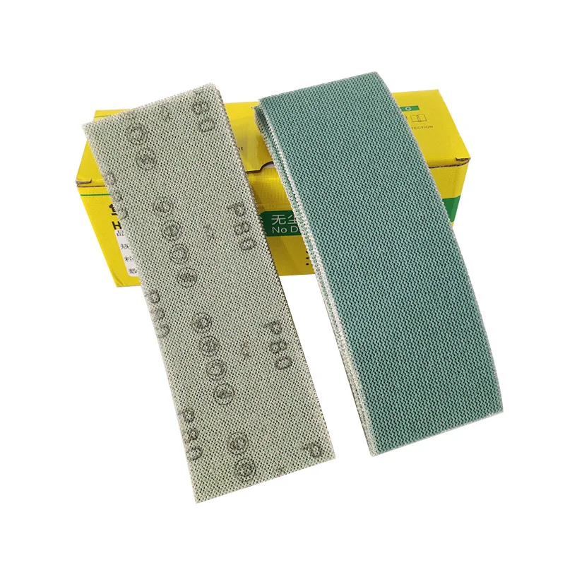 

Suitable for MIRKA Sander Rectangular Dry Sandpaper 70×198mm Hand Planer Sanding Putty Flocking Self-adhesive Mesh Sand