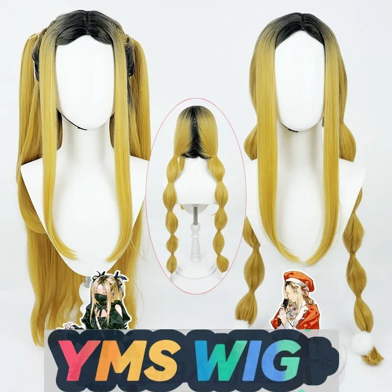 

【YMS WIG】Female Long Hair Version Claw Grinding Cosplay Wig Dyed Hair Roots Long Scalp Transgender Styling Model