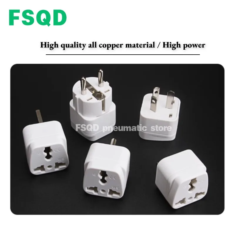 Plug Universal power converter，China Taiwan, Japan, USA,Canada Hong Kong, Macau, UK and other countries or regions Adapter plug